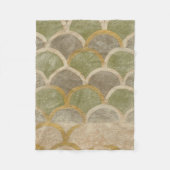 Stone Tile Design von Chariklia Zarris Fleecedecke (Vorderseite)