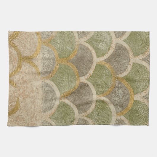 Stone Tile Design von Chariklia Zarris Geschirrtuch (Horizontal)