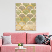 Stone Tile Design von Chariklia Zarris Leinwanddruck (Insitu (Wohnzimmer))