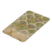 Stone Tile Design von Chariklia Zarris Magnet (Linke Seite)