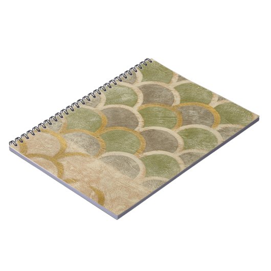 Stone Tile Design von Chariklia Zarris Notizblock (Linke Seite)