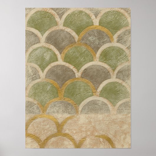 Stone Tile Design von Chariklia Zarris Poster (Vorne)