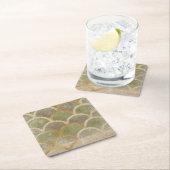 Stone Tile Design von Chariklia Zarris Rechteckiger Pappuntersetzer (Vor Ort)