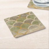 Stone Tile Design von Chariklia Zarris Rechteckiger Pappuntersetzer (angewinkelt)