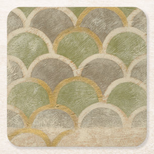 Stone Tile Design von Chariklia Zarris Rechteckiger Pappuntersetzer