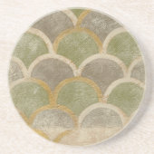 Stone Tile Design von Chariklia Zarris Sandstein Untersetzer (Vorne)