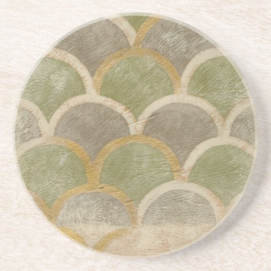 Stone Tile Design von Chariklia Zarris Sandstein Untersetzer (Vorne)