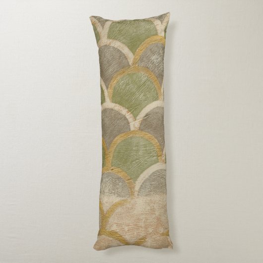 Stone Tile Design von Chariklia Zarris Seitenschläferkissen (Rückseite (Vertikal))