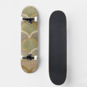 Stone Tile Design von Chariklia Zarris Skateboard (Vorderseite)