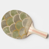 Stone Tile Design von Chariklia Zarris Tischtennis Schläger (Seitenansicht)