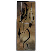 Stone Tile Dragon Geschenktüte Für Weinflaschen (Vorderseite)