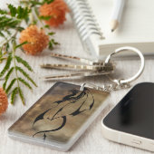 Stone Tile Dragon Schlüsselanhänger (Vorderseite rechts)