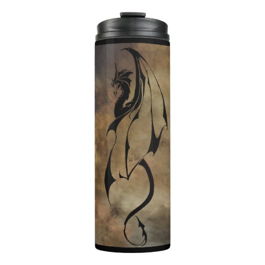 Stone Tile Dragon Thermosbecher (Vorderseite)