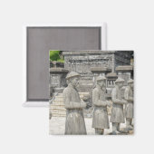 Stone Tomb Statues Magnet (Vorderseite/Rückseite)