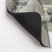 Stone Tomb Statues Mousepad (Ecke)