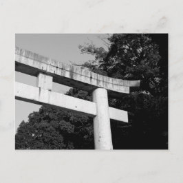 Stone Torii Gate Postkarte