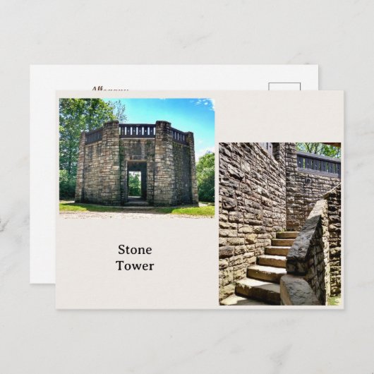 Stone Tower Duet Postkarte (Vorne/Hinten)