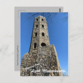 Stone Tower, Lynn Postkarte (Vorne/Hinten)