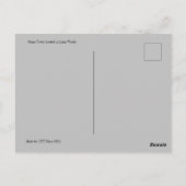 Stone Tower, Lynn Postkarte (Rückseite)