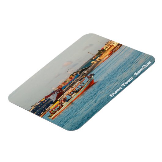 Stone Town, Sansibar Afrika Magnet (Linke Seite)