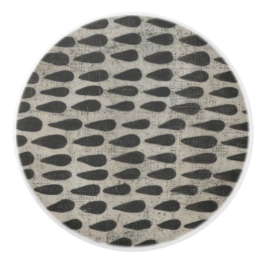 Stone - Tropfen Keramikknauf (Vorderseite)