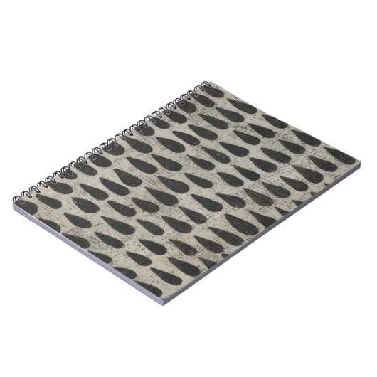 Stone - Tropfen Notizblock (Linke Seite)