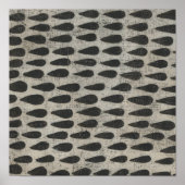 Stone - Tropfen Poster (Vorne)