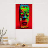 Stone und Allein Poster (Küche)