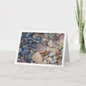 Stone und Rock Background Karte (Vorderseite)