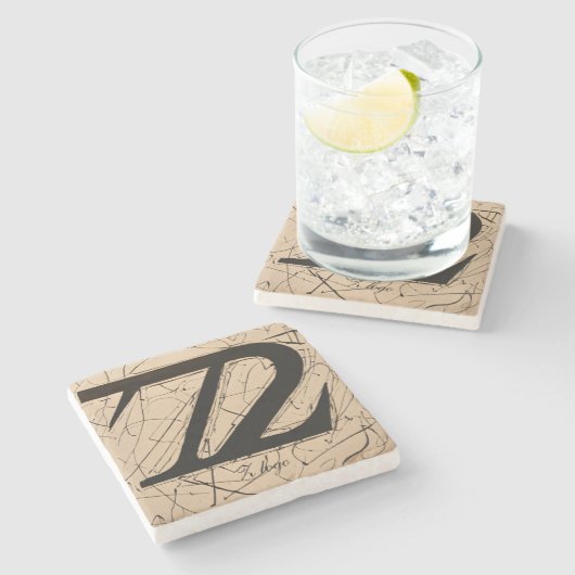 Stone Untersetzer (Seitenansicht)