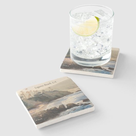 Stone Untersetzer (Seitenansicht)