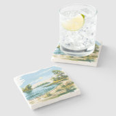 Stone Untersetzer (Seitenansicht)