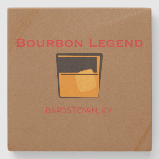 Stone Untersetzer - Bourbon Legend (Vorderseite)