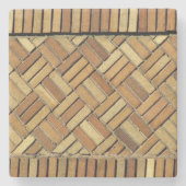 Stone Untersetzer - Brick Pattern (Vorderseite)