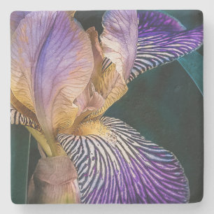 Stone Untersetzer mit Irisdesign.
