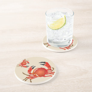 Stone Untersetzer Red Crabs Stone Untersetzer