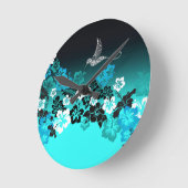 Stone Untersetzer Runde Wanduhr (Winkel)