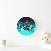 Stone Untersetzer Runde Wanduhr (Zuhause)