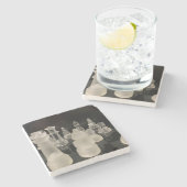 Stone Untersetzer Schach (Seitenansicht)