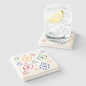 Stone Untersetzer - Weihnachtsbaumschmuck (Seitenansicht)