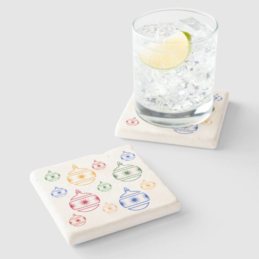 Stone Untersetzer - Weihnachtsbaumschmuck (Seitenansicht)