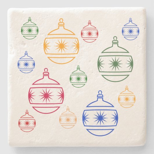 Stone Untersetzer - Weihnachtsbaumschmuck (Vorderseite)