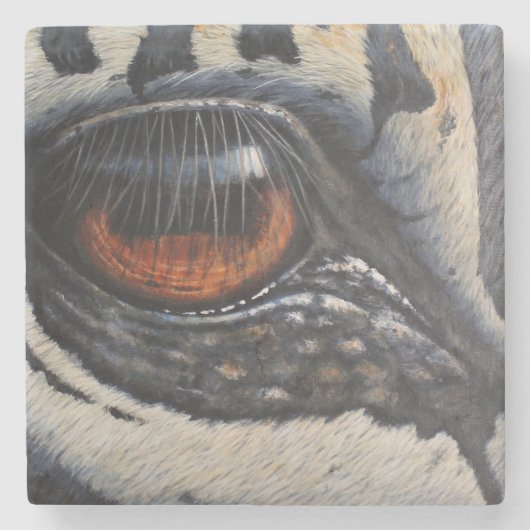 Stone Untersetzer Zebra Eye (Vorderseite)