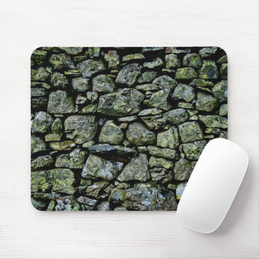 "Stone Wall" Art Mousepad (Mit Mouse)