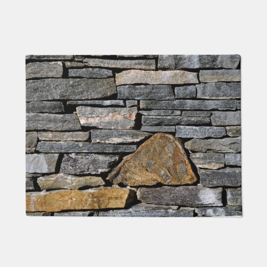 Stone Wall Fußmatte (Vorderseite)