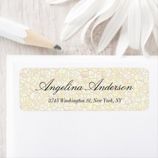 Stone Wall Pattern Elegante Handschrift Moderne (Insitu)