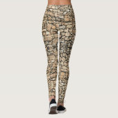 Stone Wall - Power Yoga Leggings (Rückseite)