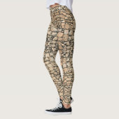 Stone Wall - Power Yoga Leggings (Links)
