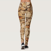 Stone Wall - Power Yoga Leggings (Rückseite)