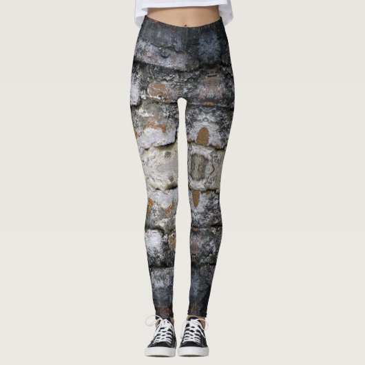 Stone Wall - Power Yoga Leggings (Vorderseite)